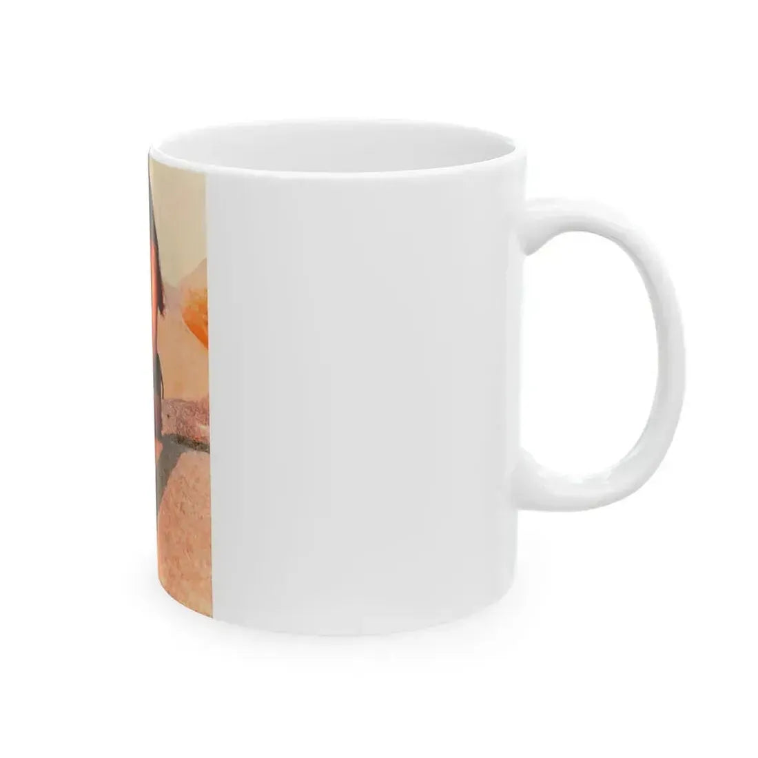 Caroline Munro #263 (Vintage Female Icon) White Coffee Mug - Go Mug Yourself