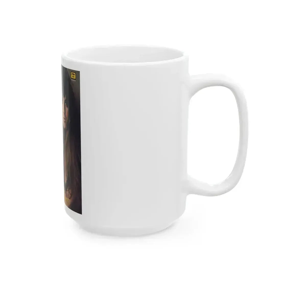 Caroline Munro #267 - Adam Mag. Cover Nov. '68 (Vintage Female Icon) White Coffee Mug - Go Mug Yourself