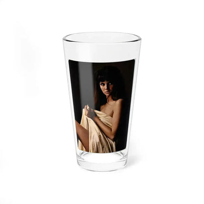Caroline Munro #268 - Adam Mag. Nov. '68 (Vintage Female Icon) Pint Glass 16oz 16oz - Go Mug Yourself