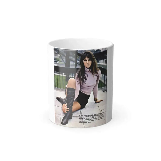 Caroline Munro #269 - Adam Mag. Nov. '68 (Vintage Female Icon) Color Changing Mug 11oz 11oz - Go Mug Yourself