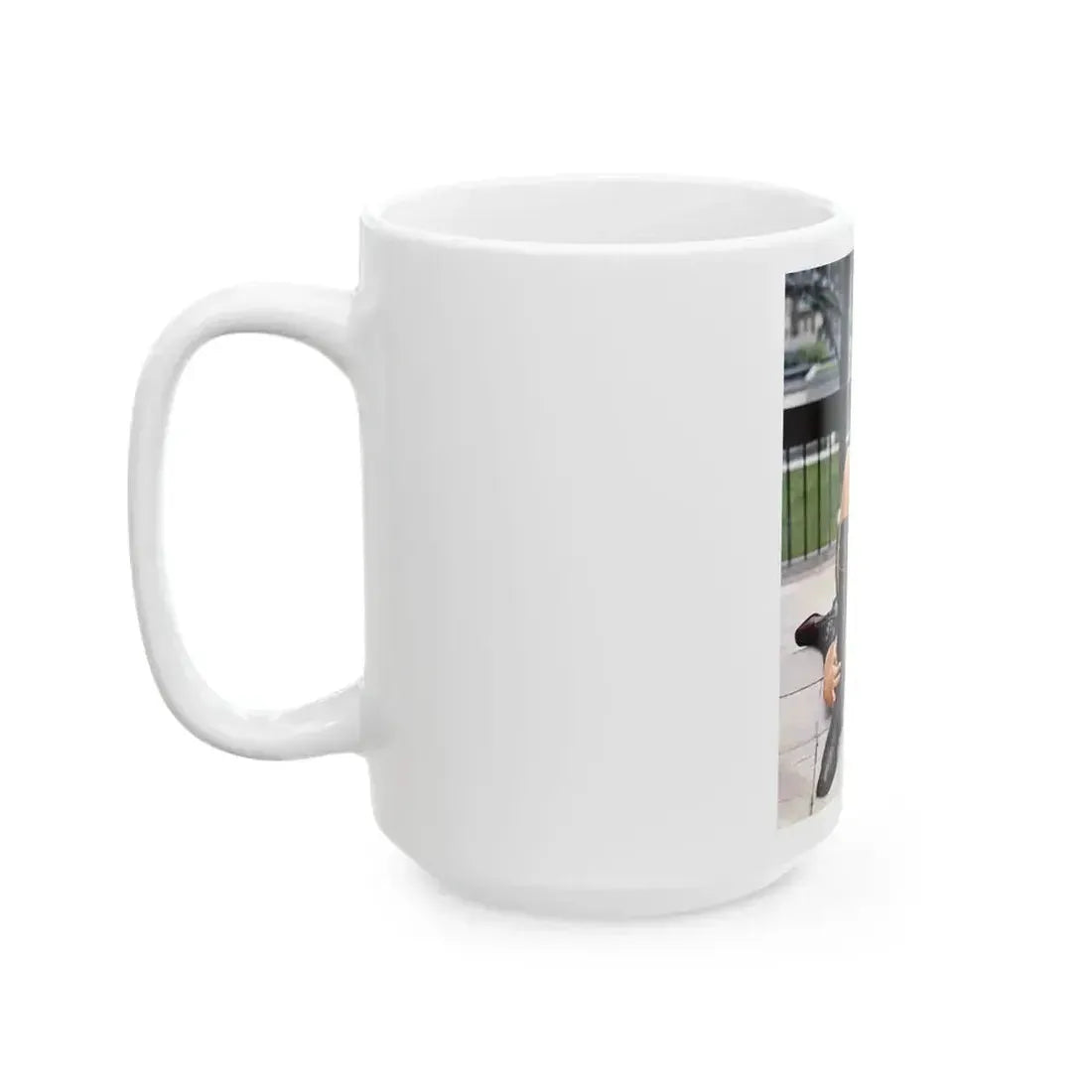 Caroline Munro #269 - Adam Mag. Nov. '68 (Vintage Female Icon) White Coffee Mug - Go Mug Yourself