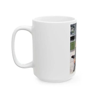 Caroline Munro #269 - Adam Mag. Nov. '68 (Vintage Female Icon) White Coffee Mug - Go Mug Yourself