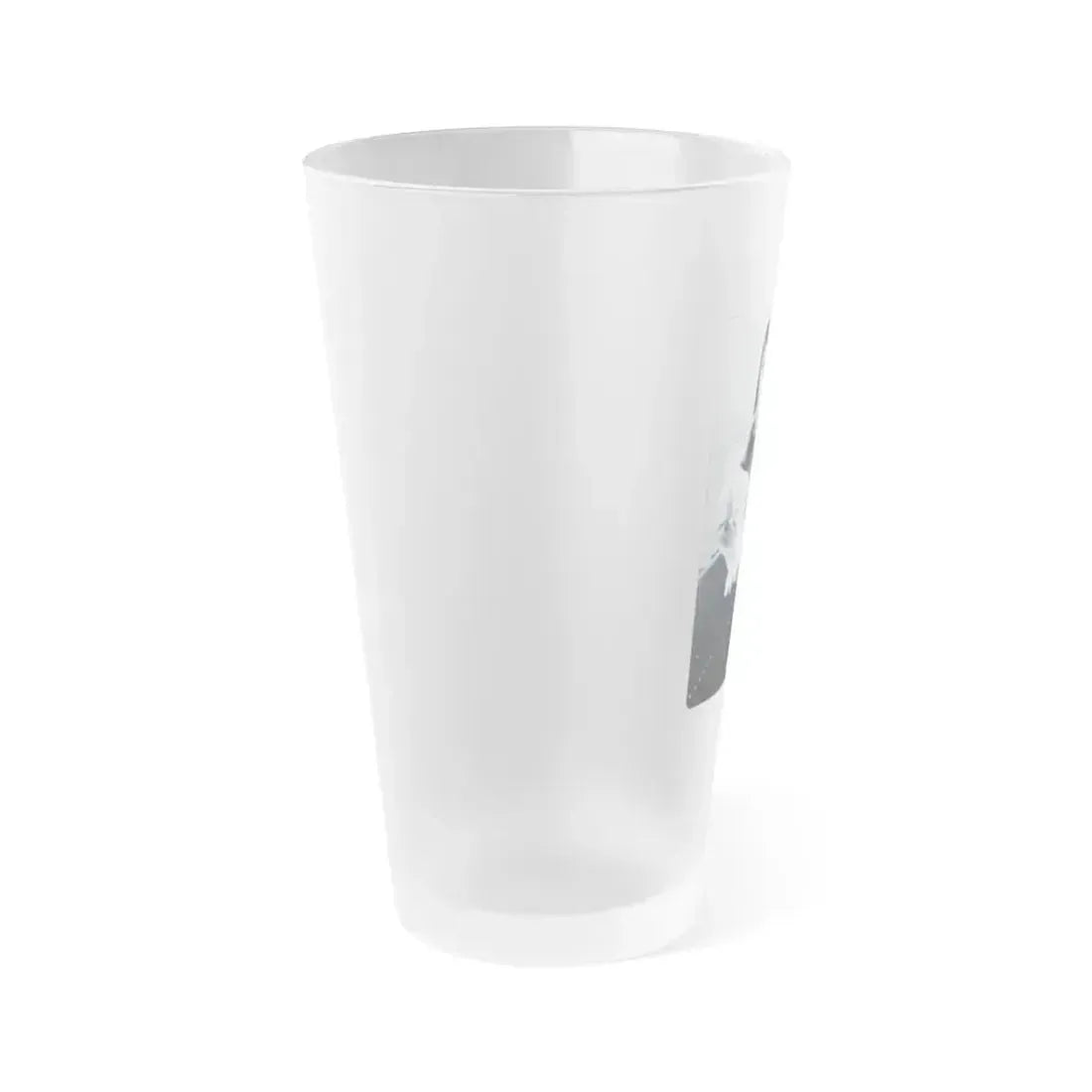 Caroline Munro #270 - Adam Mag. Nov. '68 (Vintage Female Icon) Frosted Pint Glass 16oz - Go Mug Yourself