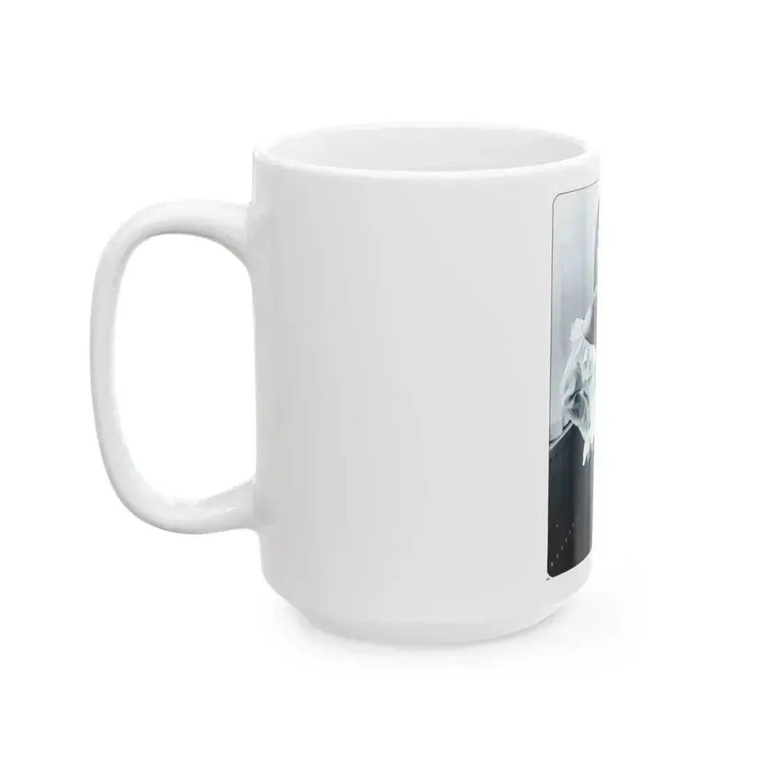 Caroline Munro #270 - Adam Mag. Nov. '68 (Vintage Female Icon) White Coffee Mug - Go Mug Yourself