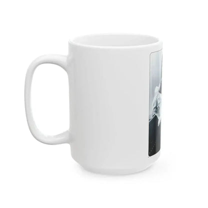 Caroline Munro #270 - Adam Mag. Nov. '68 (Vintage Female Icon) White Coffee Mug - Go Mug Yourself