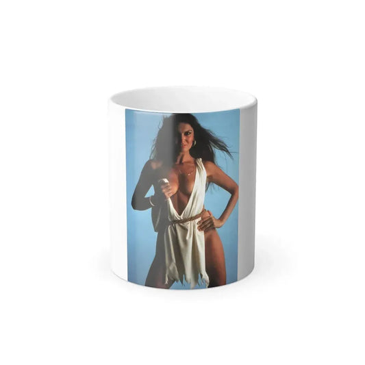 Caroline Munro #272 (Vintage Female Icon) Color Changing Mug 11oz 11oz - Go Mug Yourself