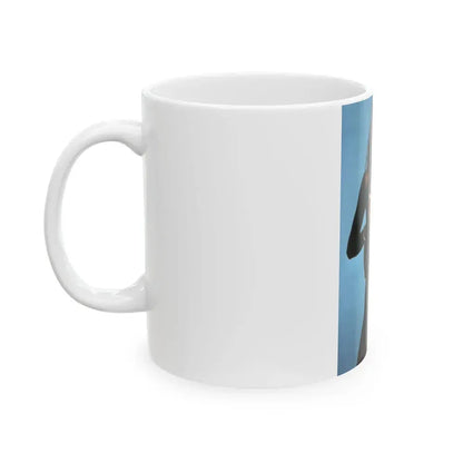 Caroline Munro #272 (Vintage Female Icon) White Coffee Mug - Go Mug Yourself