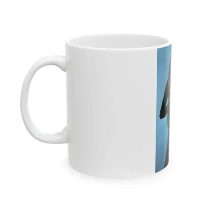 Caroline Munro #272 (Vintage Female Icon) White Coffee Mug - Go Mug Yourself