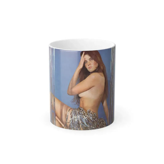 Caroline Munro #274 (Vintage Female Icon) Color Changing Mug 11oz 11oz - Go Mug Yourself
