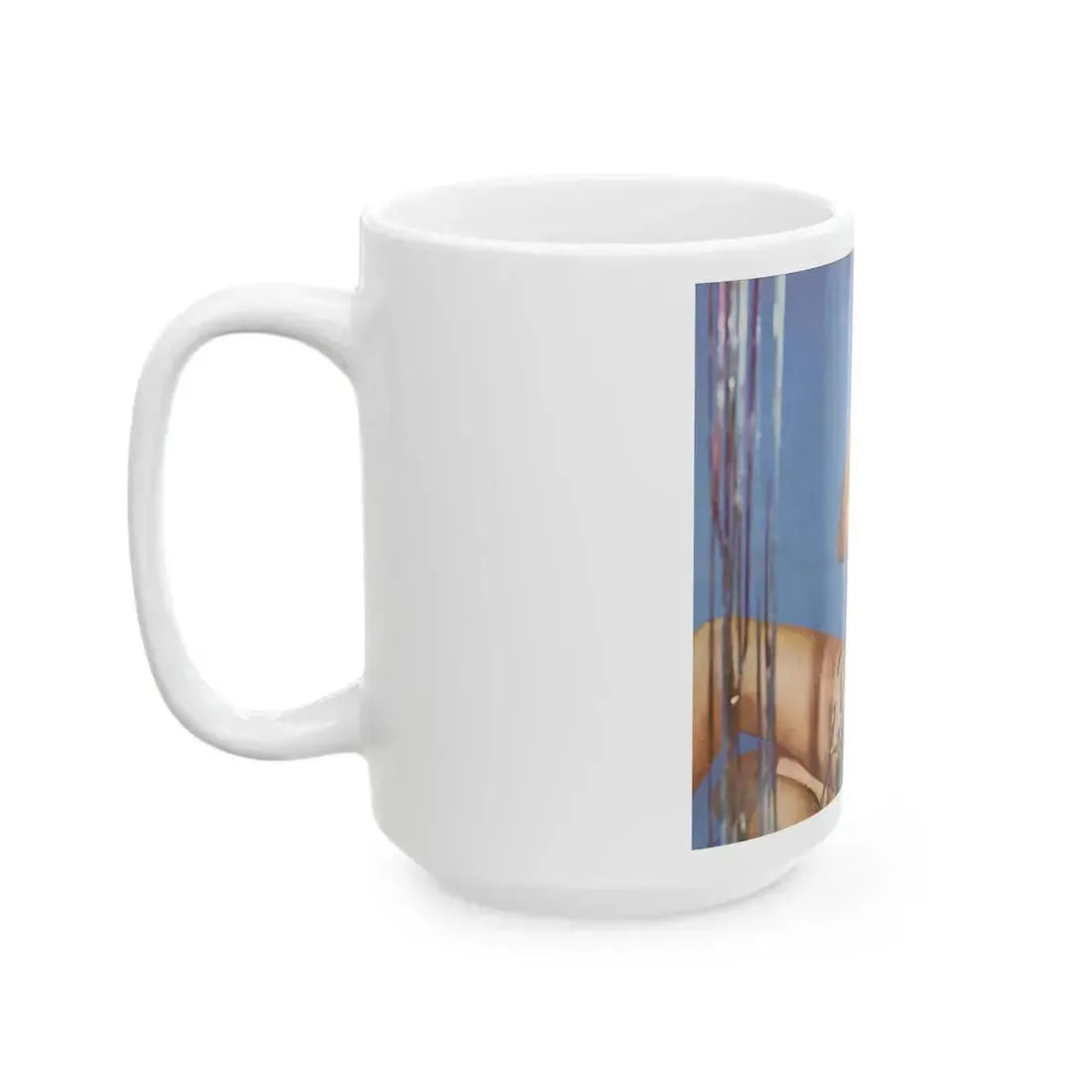 Caroline Munro #274 (Vintage Female Icon) White Coffee Mug - Go Mug Yourself