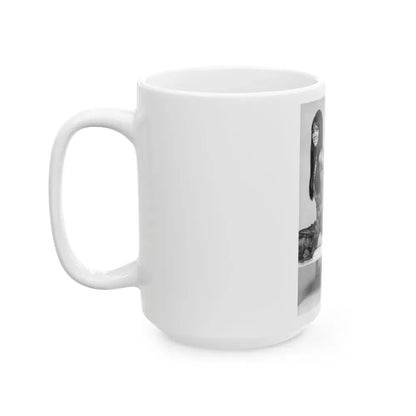 Caroline Munro #276 (Vintage Female Icon) White Coffee Mug - Go Mug Yourself