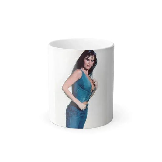 Caroline Munro #284 (Vintage Female Icon) Color Changing Mug 11oz 11oz - Go Mug Yourself