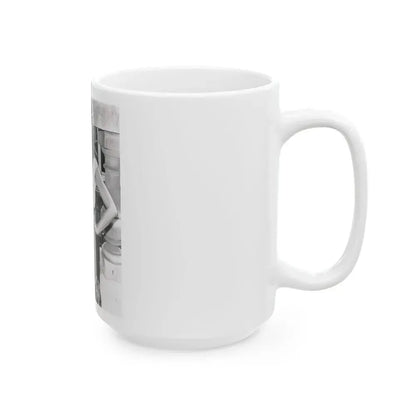 Caroline Munro #288 (Vintage Female Icon) White Coffee Mug - Go Mug Yourself