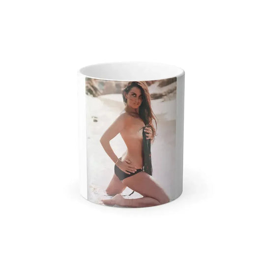 Caroline Munro #294 1 (Vintage Female Icon) Color Changing Mug 11oz 11oz - Go Mug Yourself
