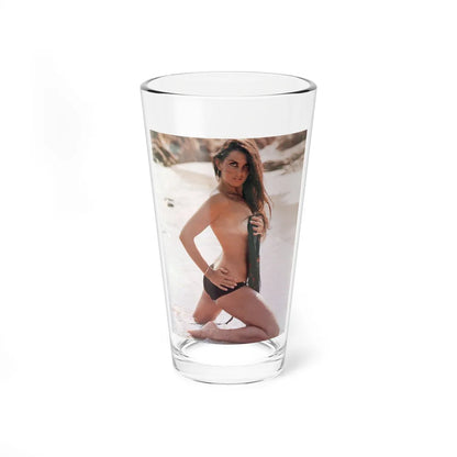 Caroline Munro #294 1 (Vintage Female Icon) Pint Glass 16oz-16oz-Go Mug Yourself