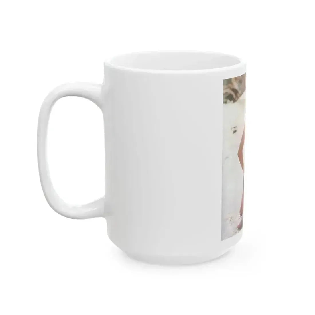 Caroline Munro #294 1 (Vintage Female Icon) White Coffee Mug - Go Mug Yourself