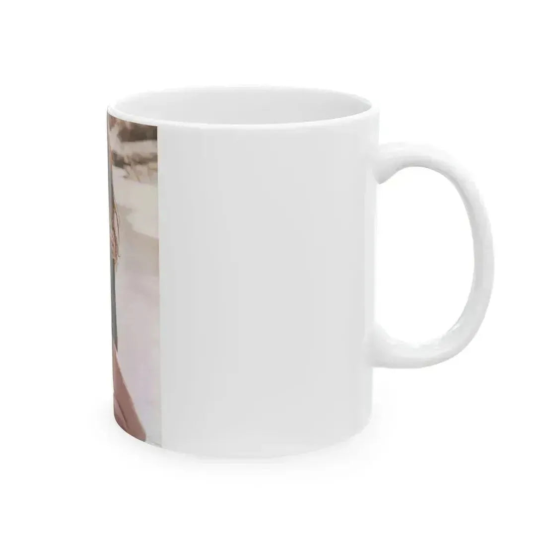 Caroline Munro #294 1 (Vintage Female Icon) White Coffee Mug - Go Mug Yourself