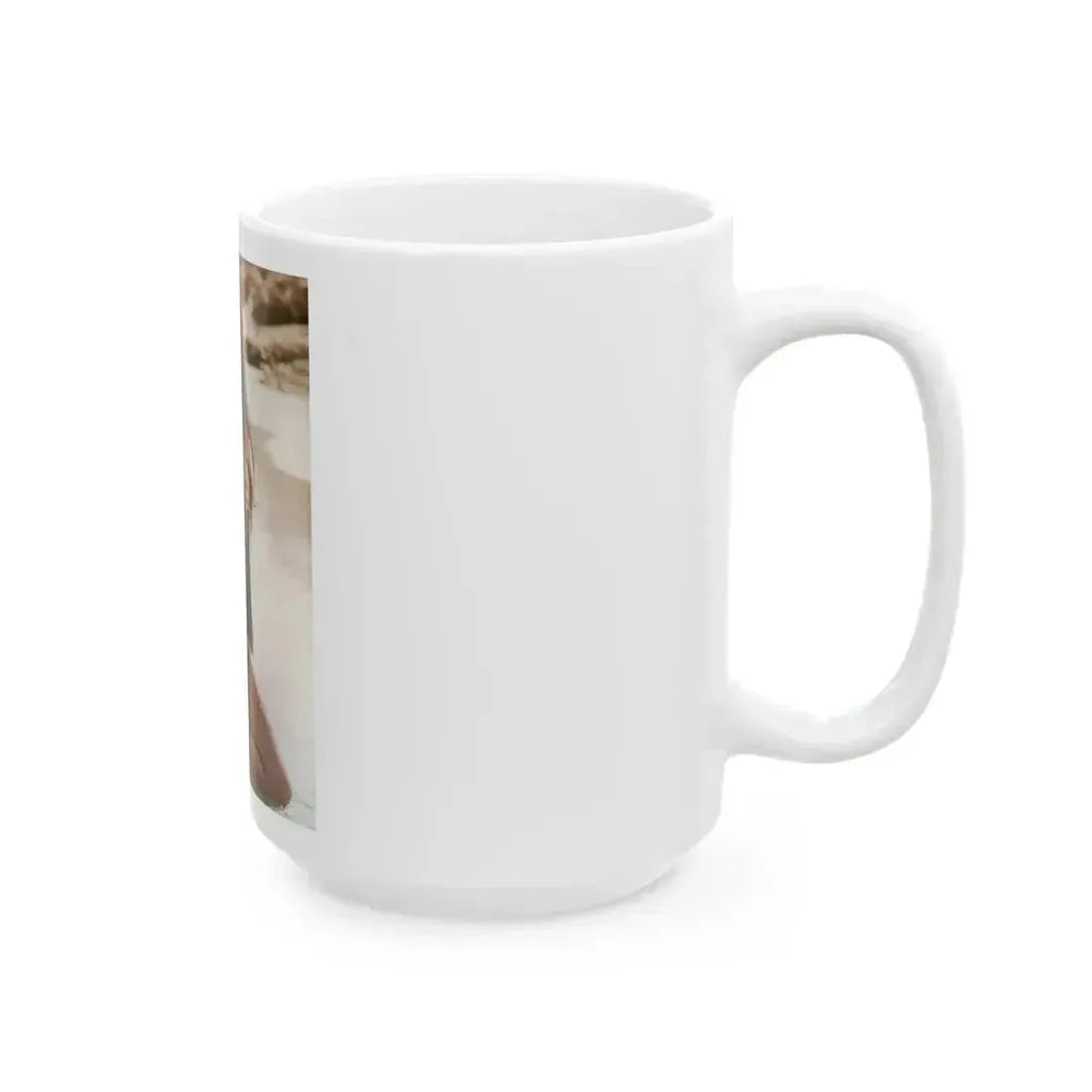 Caroline Munro #294 (Vintage Female Icon) White Coffee Mug - Go Mug Yourself