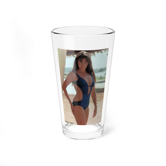 Caroline Munro #295 (Vintage Female Icon) Pint Glass 16oz-16oz-Go Mug Yourself