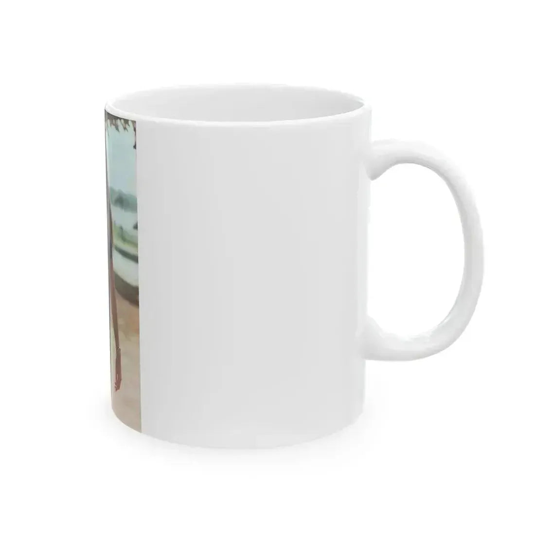 Caroline Munro #295 (Vintage Female Icon) White Coffee Mug - Go Mug Yourself