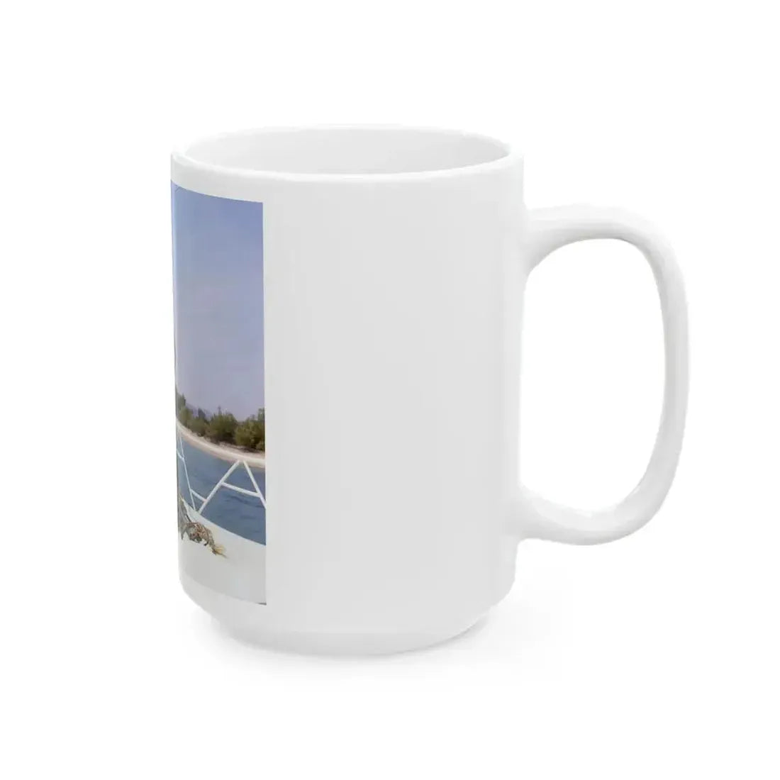 Caroline Munro #297 (Vintage Female Icon) White Coffee Mug - Go Mug Yourself