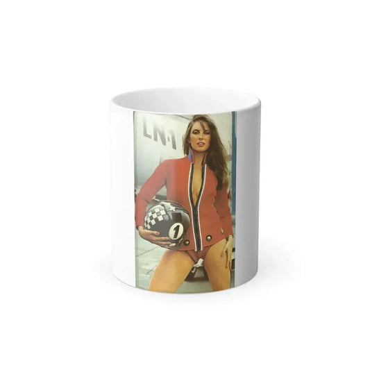 Caroline Munro #299 (Vintage Female Icon) Color Changing Mug 11oz 11oz - Go Mug Yourself