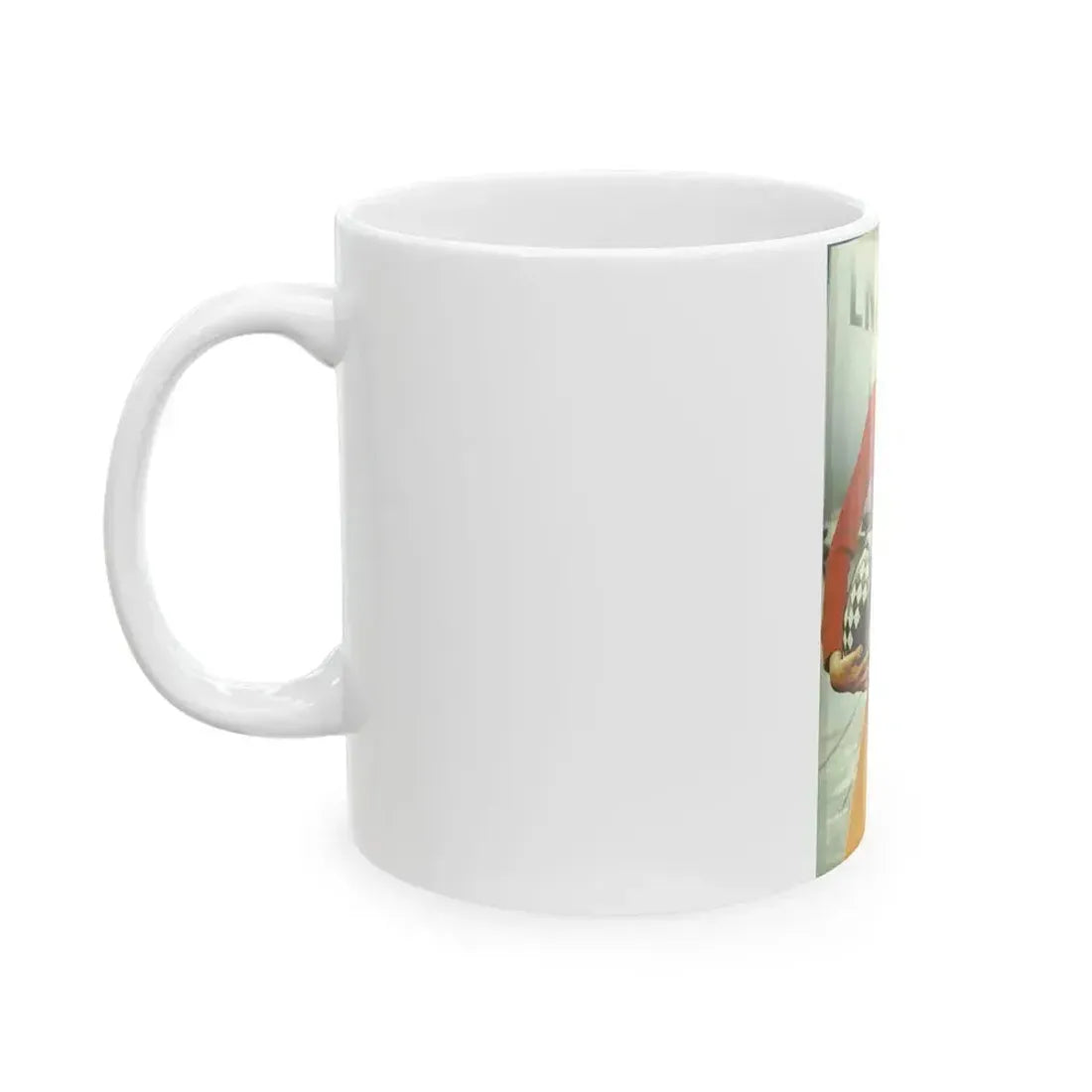 Caroline Munro #299 (Vintage Female Icon) White Coffee Mug - Go Mug Yourself