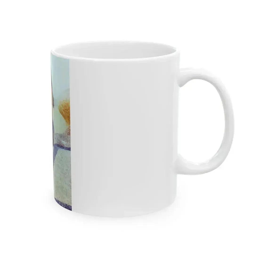 Caroline Munro #302 (Vintage Female Icon) White Coffee Mug - Go Mug Yourself