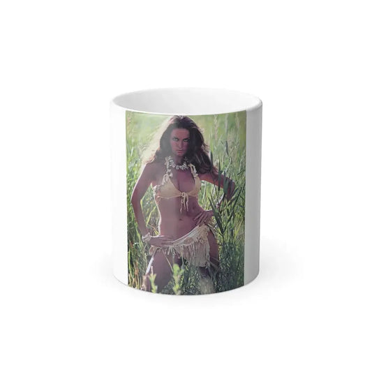 Caroline Munro #303 (Vintage Female Icon) Color Changing Mug 11oz 11oz - Go Mug Yourself