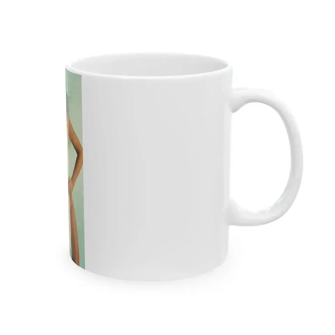 Caroline Munro #304 (Vintage Female Icon) White Coffee Mug - Go Mug Yourself