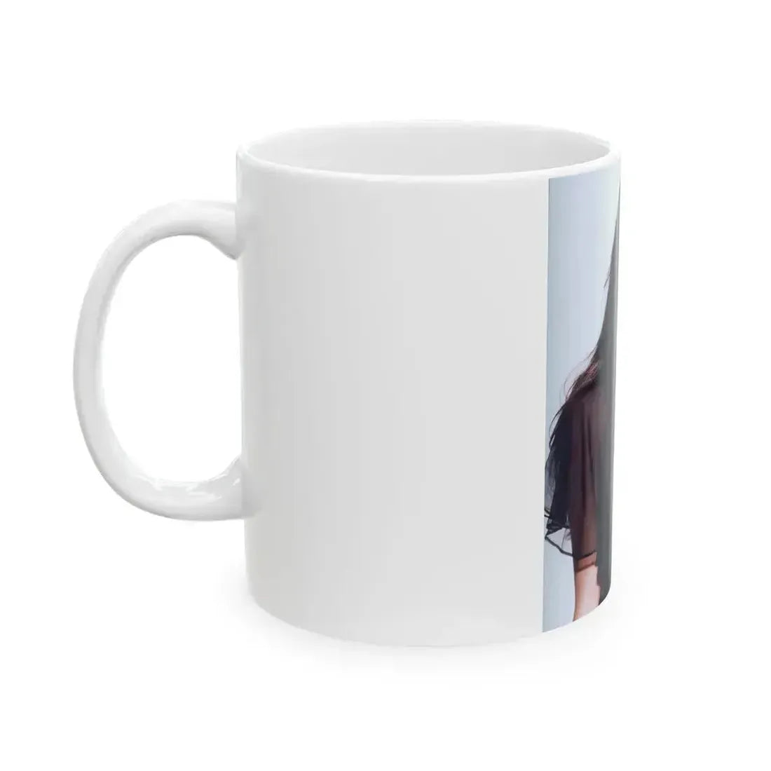 Caroline Munro #314 (Vintage Female Icon) White Coffee Mug - Go Mug Yourself