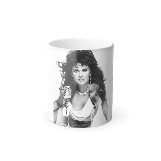 Caroline Munro #321 (Vintage Female Icon) Color Changing Mug 11oz 11oz - Go Mug Yourself