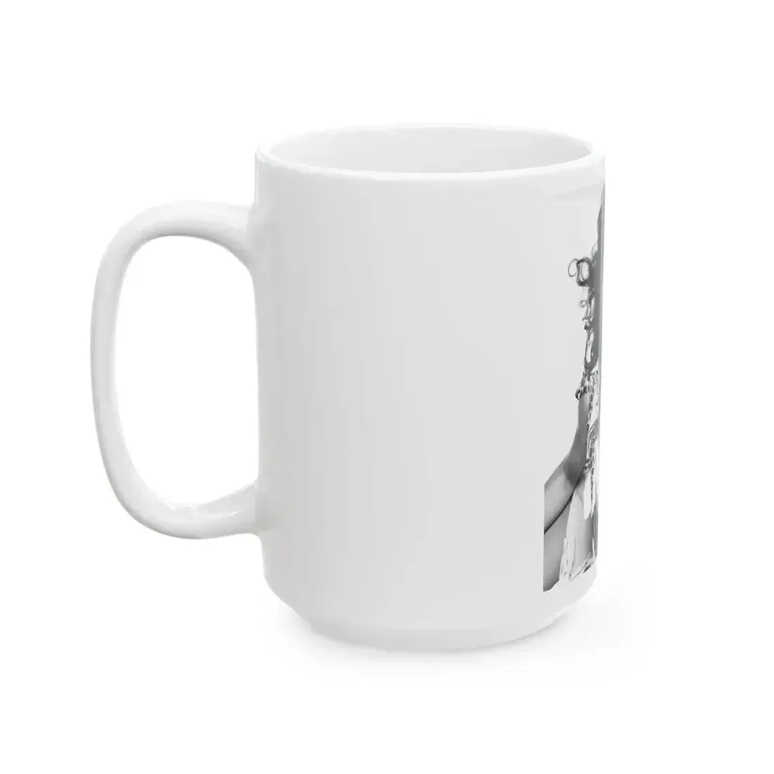 Caroline Munro #321 (Vintage Female Icon) White Coffee Mug - Go Mug Yourself