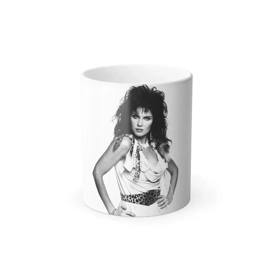Caroline Munro #322 (Vintage Female Icon) Color Changing Mug 11oz 11oz - Go Mug Yourself