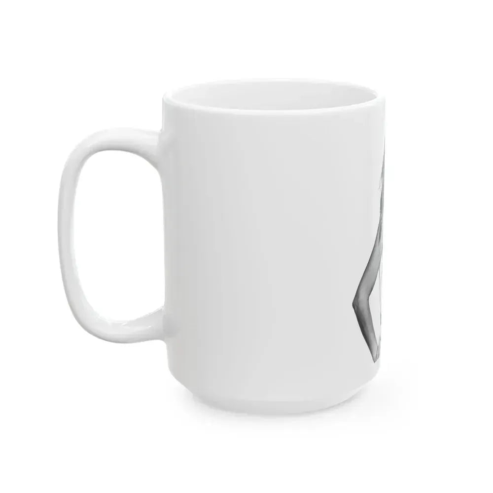 Caroline Munro #322 (Vintage Female Icon) White Coffee Mug - Go Mug Yourself