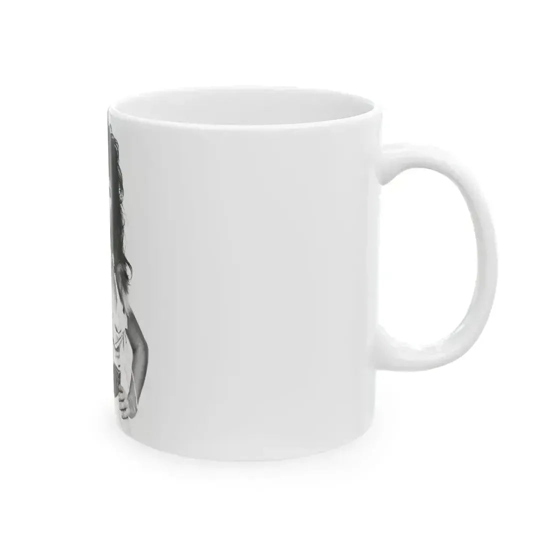 Caroline Munro #322 (Vintage Female Icon) White Coffee Mug - Go Mug Yourself