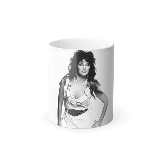 Caroline Munro #324 (Vintage Female Icon) Color Changing Mug 11oz 11oz - Go Mug Yourself