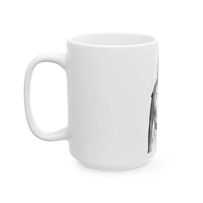 Caroline Munro #324 (Vintage Female Icon) White Coffee Mug - Go Mug Yourself