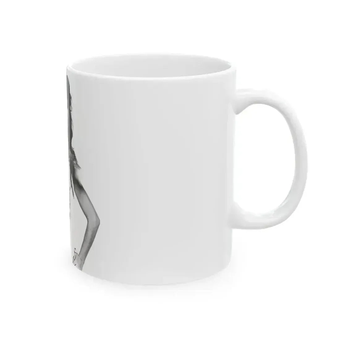 Caroline Munro #324 (Vintage Female Icon) White Coffee Mug - Go Mug Yourself