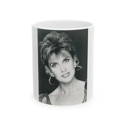 Caroline Munro #325 (Vintage Female Icon) White Coffee Mug 11oz - Go Mug Yourself