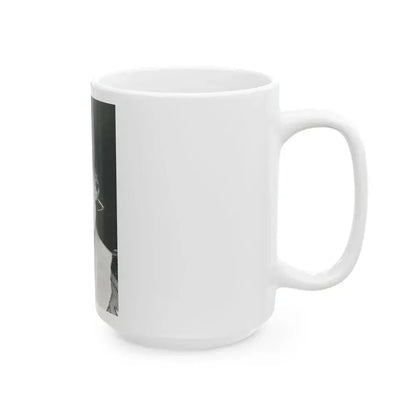 Caroline Munro #325 (Vintage Female Icon) White Coffee Mug - Go Mug Yourself