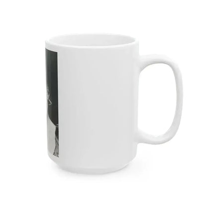 Caroline Munro #325 (Vintage Female Icon) White Coffee Mug - Go Mug Yourself