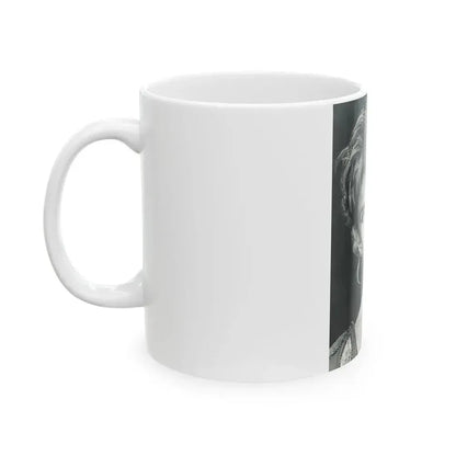 Caroline Munro #325 (Vintage Female Icon) White Coffee Mug - Go Mug Yourself