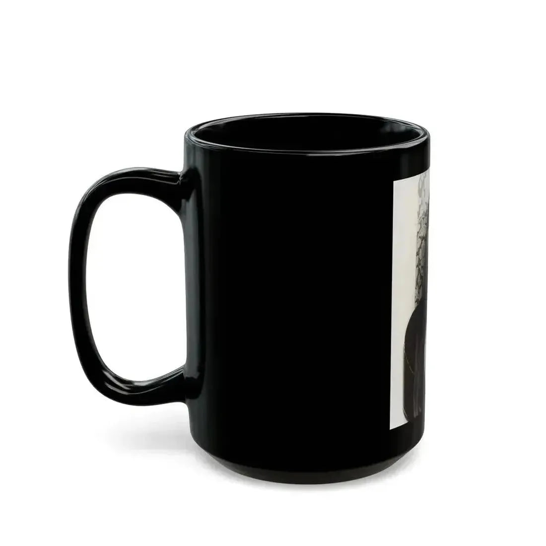 Caroline Munro #332 (Vintage Female Icon) Black Coffee Mug - Go Mug Yourself