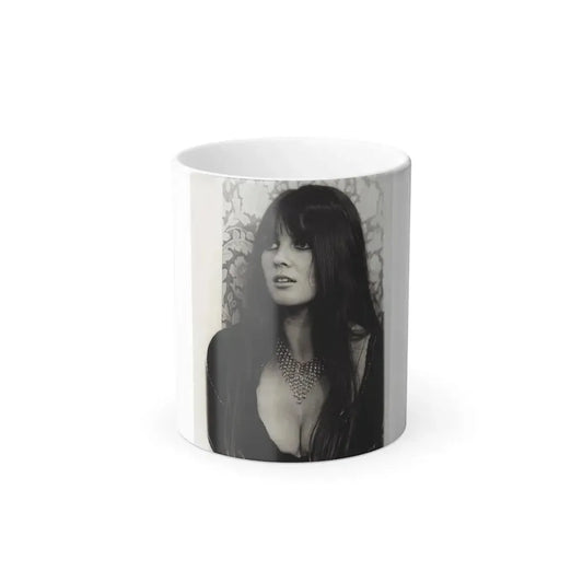 Caroline Munro #332 (Vintage Female Icon) Color Changing Mug 11oz 11oz - Go Mug Yourself