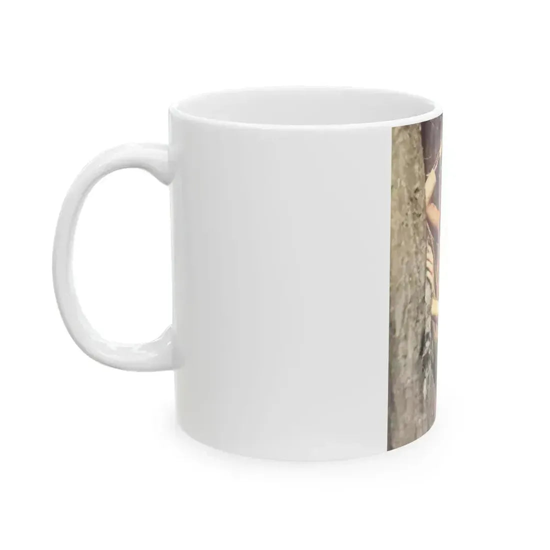 Caroline Munro #337 (Vintage Female Icon) White Coffee Mug - Go Mug Yourself