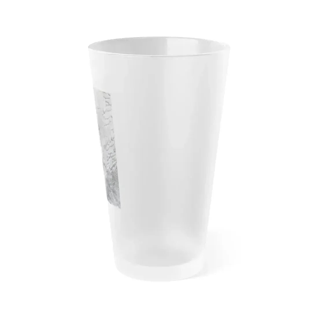 Caroline Munro #341 (Vintage Female Icon) Frosted Pint Glass 16oz - Go Mug Yourself