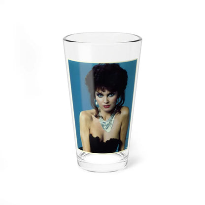 Caroline Munro #343 (Vintage Female Icon) Pint Glass 16oz-16oz-Go Mug Yourself