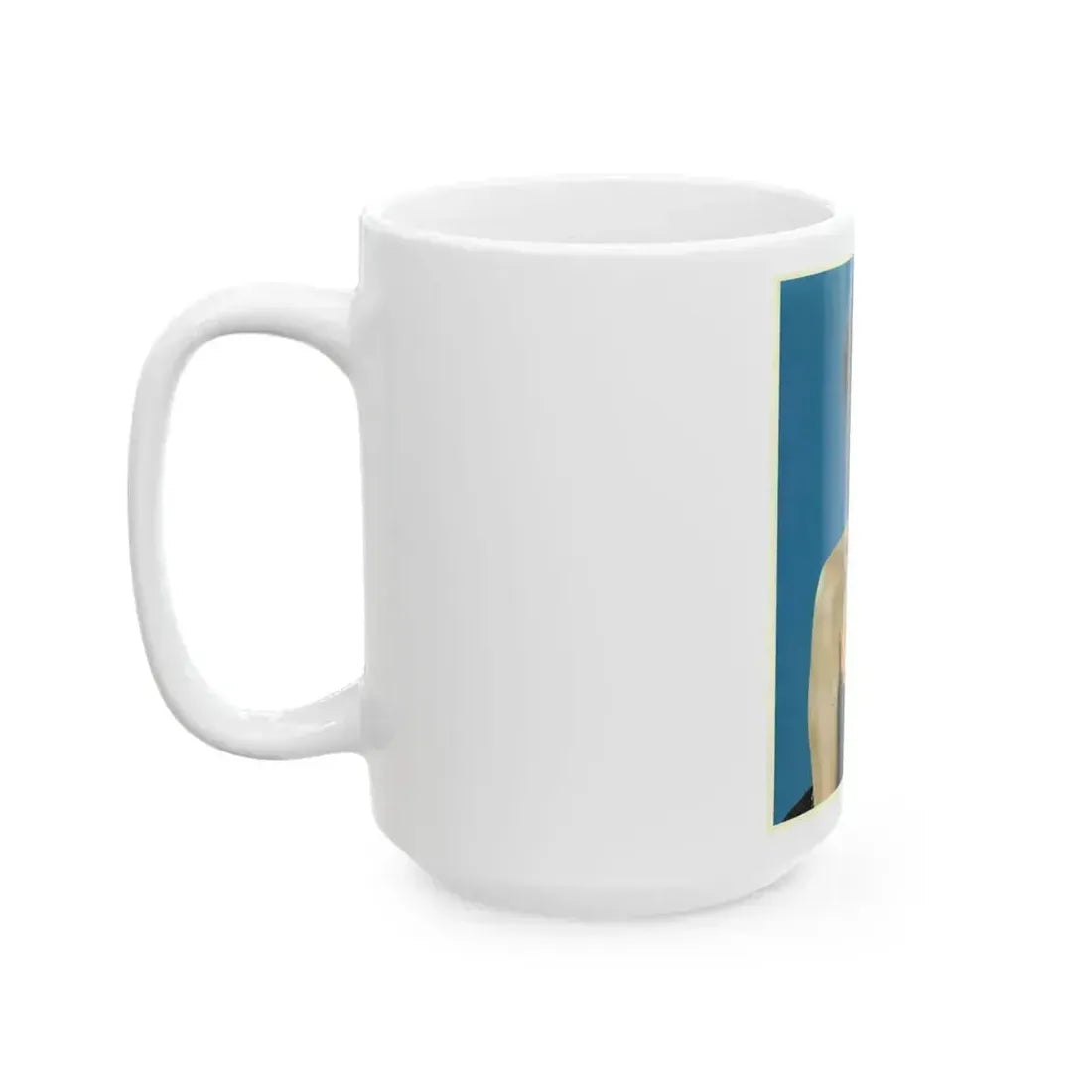 Caroline Munro #343 (Vintage Female Icon) White Coffee Mug - Go Mug Yourself