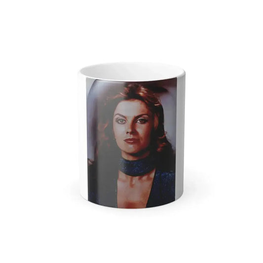 Caroline Munro #351 (Vintage Female Icon) Color Changing Mug 11oz 11oz - Go Mug Yourself